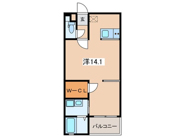 グランドゥ－ル向ヶ丘の物件間取画像